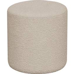 House Nordic Ejby Beige Pouffe 36cm