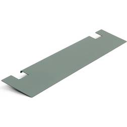 Pedestal Plate Mossy Green Wall Shelf