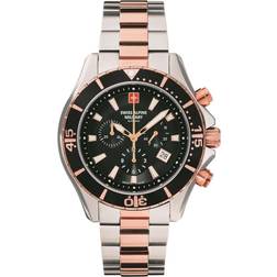 Swiss Alpine Military 7040.9157 chronograph 44mm 10atm