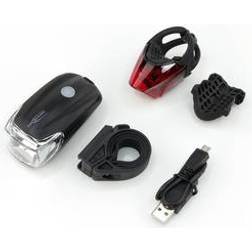 Ansmann Fahrradbeleuchtung Set Fahrradlicht Set