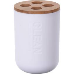 Harald Nyborg Tandborstmugg Vit/bambu