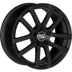 MSW 22 Matt Black 6x15 4/100 ET35 B63.3