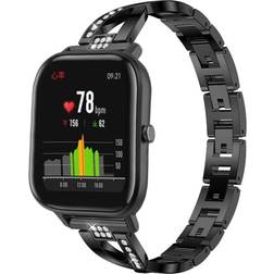 Amazfit X 20mm Muotoinen Strassikivikellonauha