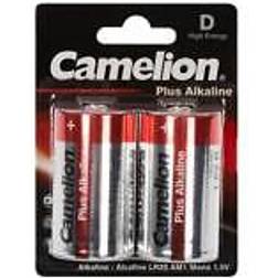 Camelion 59831 Universal Batteries Alkaline LR20 1.5 V 16500 mAh Pack of 2
