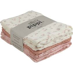 Pippi Muslin Cloth 6-pack Veiled Rose