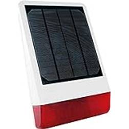 Schwaiger ZHS14 Trådløs Sirene 868.42 Mhz 105 dB IP56 Hvid Lithium
