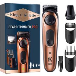 Gillette C. Gillette Trimmer Pro with 2 Combs Brush