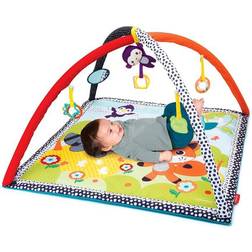 Infantino Babygym Med Djurtema Och Liten Spegel