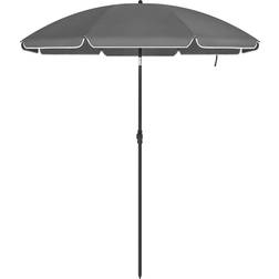 Songmics Parasol Upf 50 Sun Protection 16 M Grey
