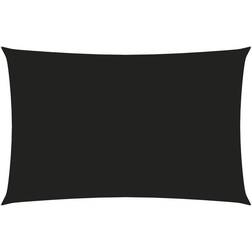 vidaXL Rectangular Shade Sail 3x6 m Black