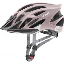 Uvex Flash Fahrradhelm 53-56 cm, 05 dust rosè/white mat