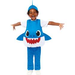 Amscan Baby Shark Blå Børnekostume