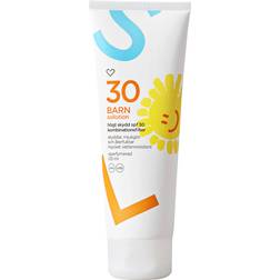 Hjärtats Sollotion Barn Oparf SPF30 125ml