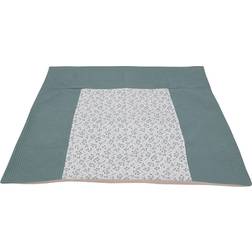 Ullenboom Changing Mat Cover Floral Gray