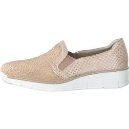 Rieker Zapatos Bajos De Bailarina - Beige