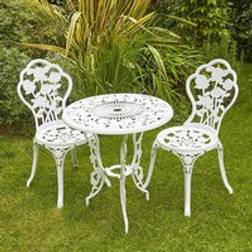 Home Source Outdoor Garden Patio Bistro Set