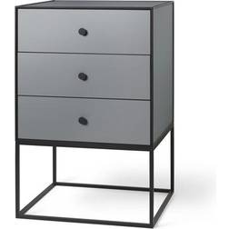Audo Copenhagen Frame Dark Grey Småbord 42x49cm