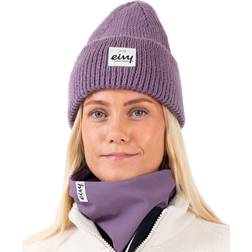 Eivy Dam påsk ribbad ull beanie-mössa, Djup lila, En