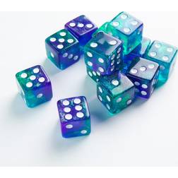 Gamegenic Galaxy Series Neptune D6 Dice Set 12 mm 36 pcs Blue/Purple