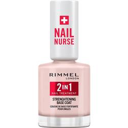 Rimmel Nail Nurse 2 In 1 Nail Treatment Strengthening Base Coat 12ml