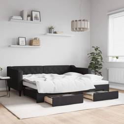 vidaXL Dagbädd utdragbar Soffa 213cm 3-sits