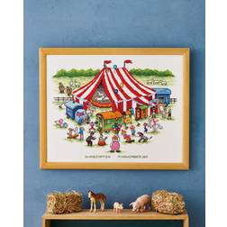 Permin Embroidery Kit Picture Circus