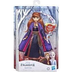 Hasbro Disney Frozen Singing Anna Doll with Music in Purple Dress 2