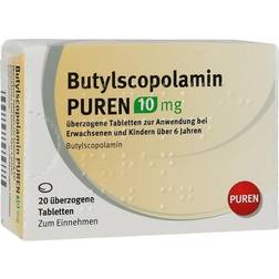 Butylscopolamin Mg überzogene 20 Stk. Tablette