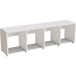 Eira White Skoställ 119.5x31.5cm