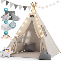 Spielwerk Tipi Play Tent White 160x120x120cm