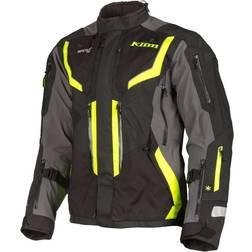 Klim Badlands Pro, Textiljacke Gore-Tex Schwarz/Neon-Gelb