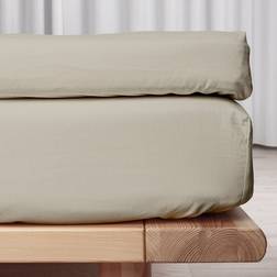 Night & Day Kuvertlagen, Percale Underlakan Beige (200x)