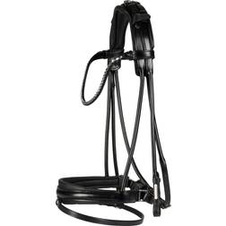 Catago SHAY rolled bridle Svart FULL
