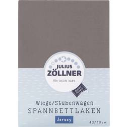 Julius Zöllner Sábana Bajera Jersey Anthracite 40 x 90 cm