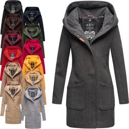 Marikoo Marikoo Mantel Schwarz Parka für Damen