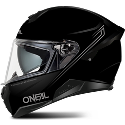 O'Neal Integralhelm challenger straßenhelm v23 flat sturzhelm schwarz Schwarz 61-62 cm