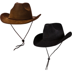 Wicked Costumes Brown Suede Cowboy West Hat Default Title