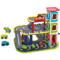 Early Learning Centre Wooden Garage Playset