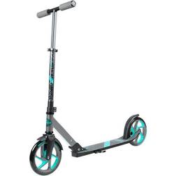 Madd Gear Carve Kruzer 200 Big Wheel Commuter Folding Scooter – Grey/teal