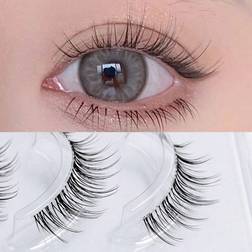 Shein Manga Lashes Clear Band Natural Look False Eyelashes