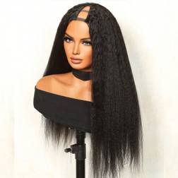 Shein 9AM Hair Kinky Straight V Part Wig