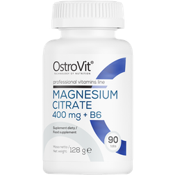 OstroVit Magnesium Citrate 400mg + B6 90 stk