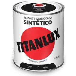 Synthetic enamel paint Titanlux 5809006 Black 0.75L