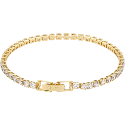 Snö of Sweden Siri Stone Bracelet - Gold/Transparent