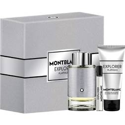 Montblanc Explorer PlatinumGift Set EdP 100ml + Shower Gel 100ml + EdP 7.5ml