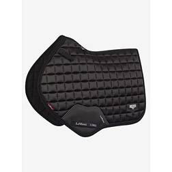 LeMieux Loire Classic Close Contact Square Horse Saddle Pads, Large, Black