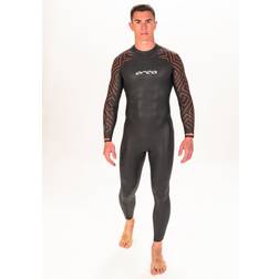 Orca Mens 2023 Vitalis Back Zip Open Water Swim Wetsuit Bla