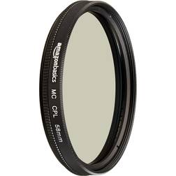 Amazon Basics Circular Polarizer Filter 58 mm