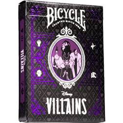 Bicycle Jeu d'ambiance Disney Villains Vert et Violet