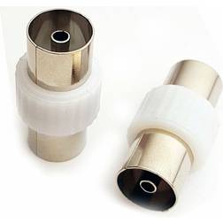 ThatCable TV Aerial Female to Socket Coupler 2pcs